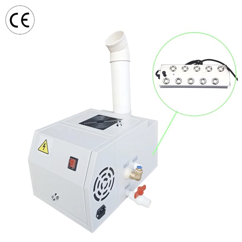 Ультразвуковой промышленный увлажнитель воздуха 6 л/ч контроль влажности туманообразователь