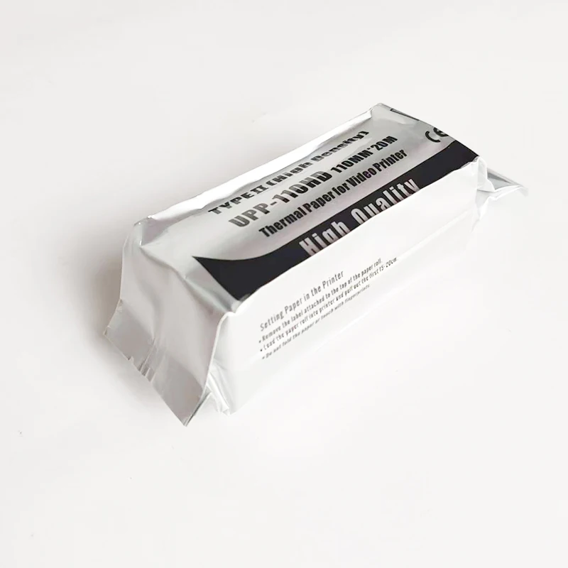 High glossy video printing paper for video printers high quality ultrasonic thermal paper 110mm*20m