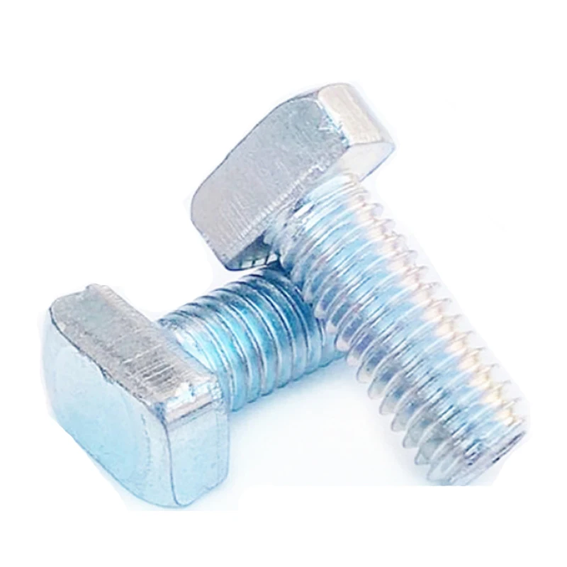 Grade 10.9 Carbon Steel Dacromet T Head Bolt With Square Neck DIN787