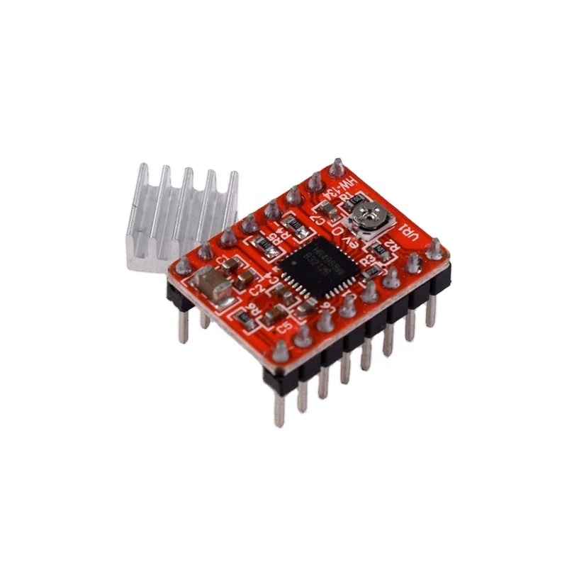#134A Hot sale 3D printer 2oz Reprap controller board  drive module A4988 stepper motor driver module