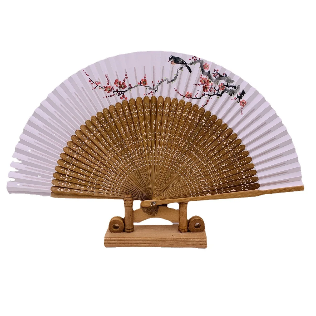 chinese bamboo folding fan