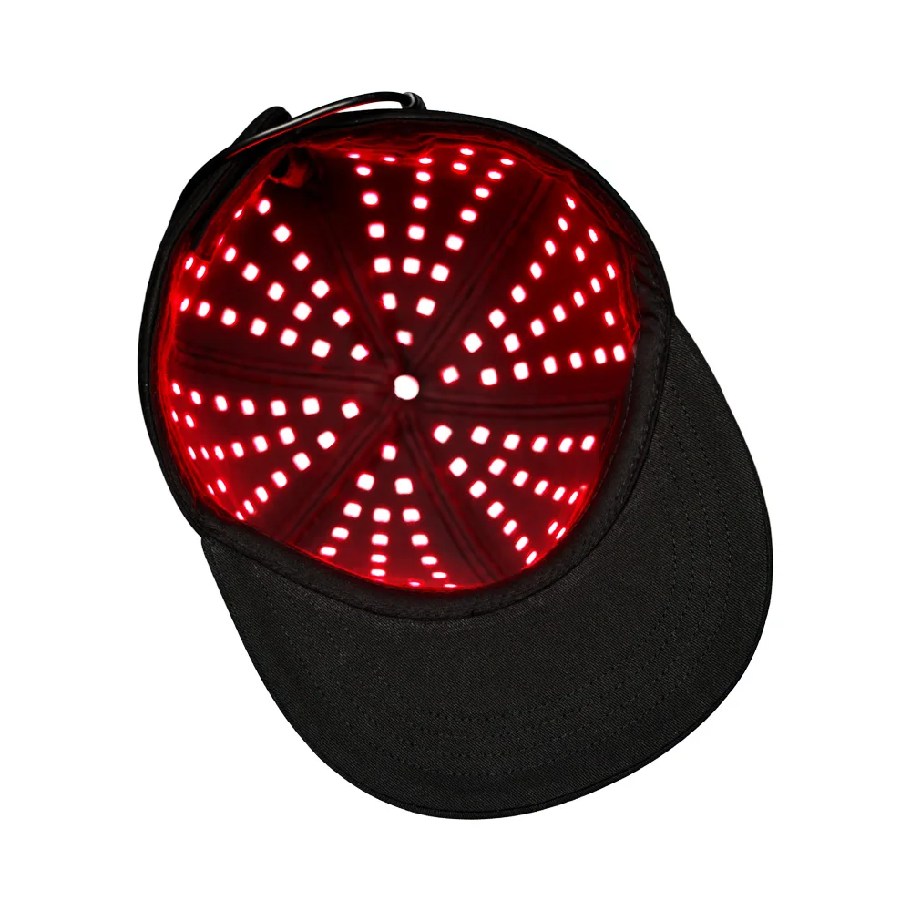 IDEARED 660nm 850nm Wearable Led Light Products Hat Red Light Cap Hat Device 660Nm 850Nm Led Red Light Therapy Hat