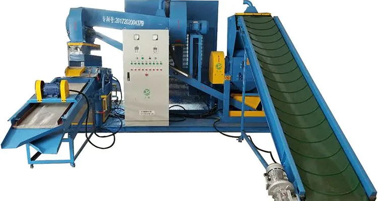 High efficiency Stripping drawing copper equipment / Scrap Copper Cable recycling machine for sale