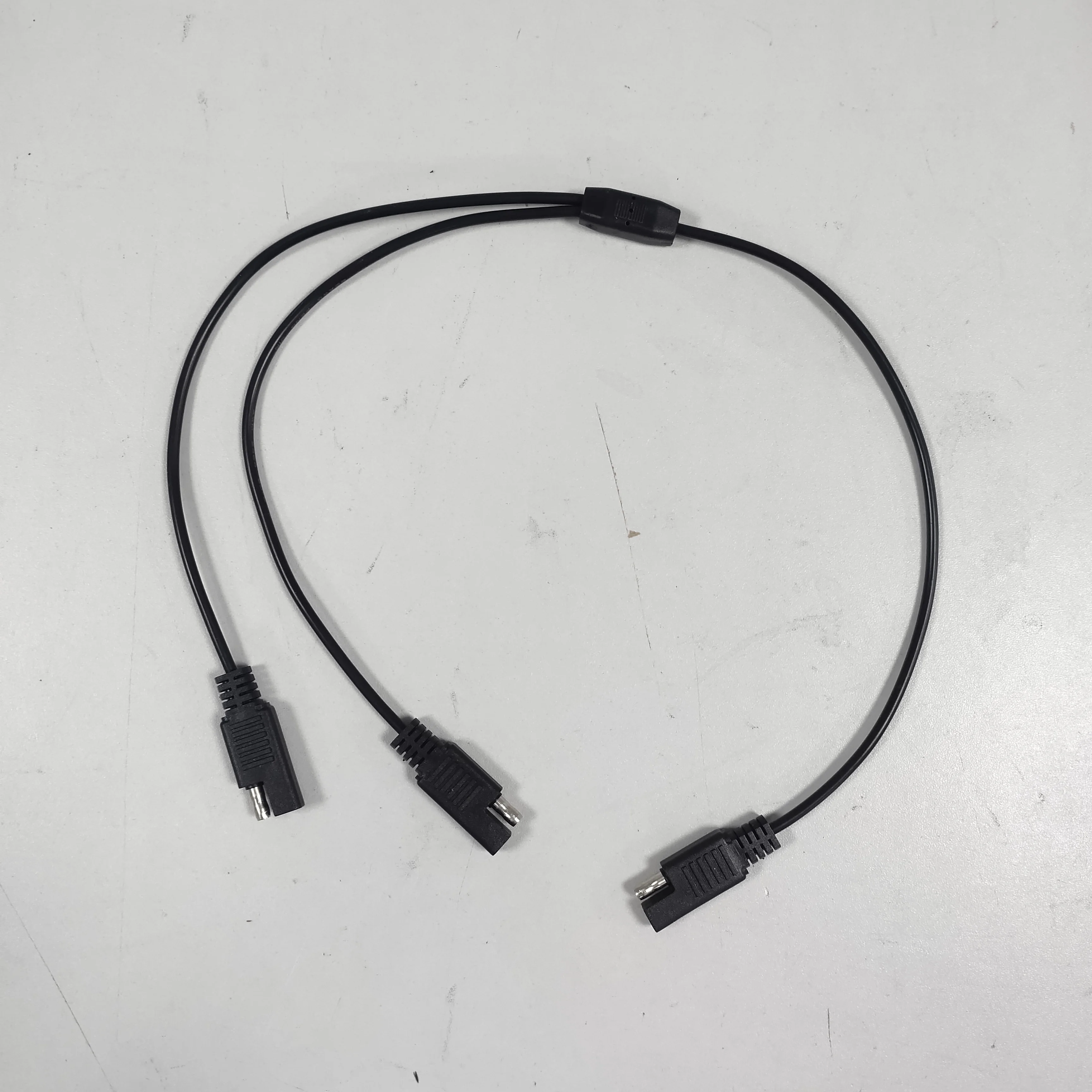 SAE Extension Cable Connector Solar Panel Sae Wire LED with Switch Lighting