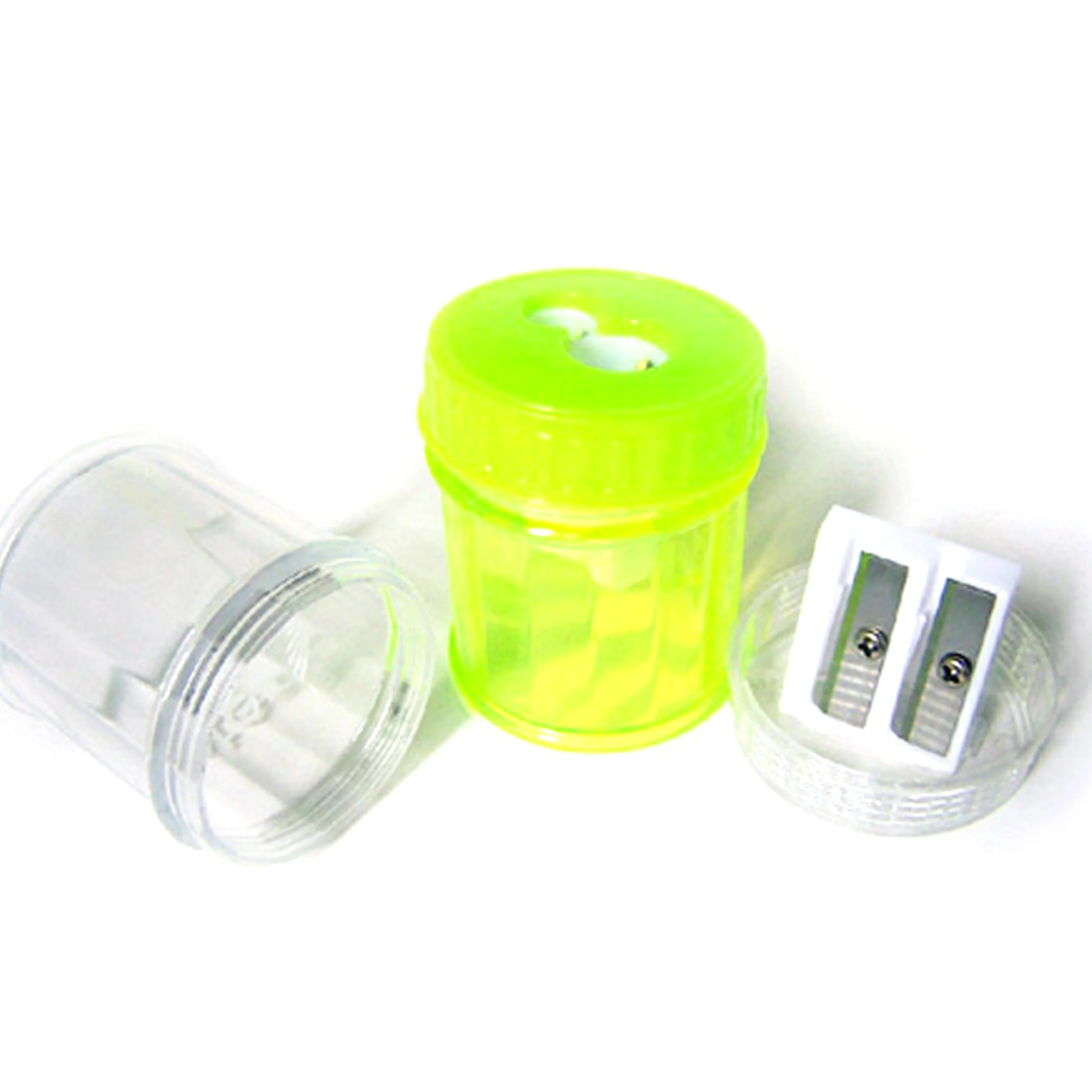 Горячая Распродажа пластиковый точилка для карандашей набор милый