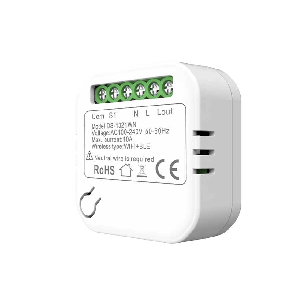 G-Tech plus Tuya Switch Module Delay Time Touch Power Supply Interruptor Inteligente Light WIFI Smart Switch