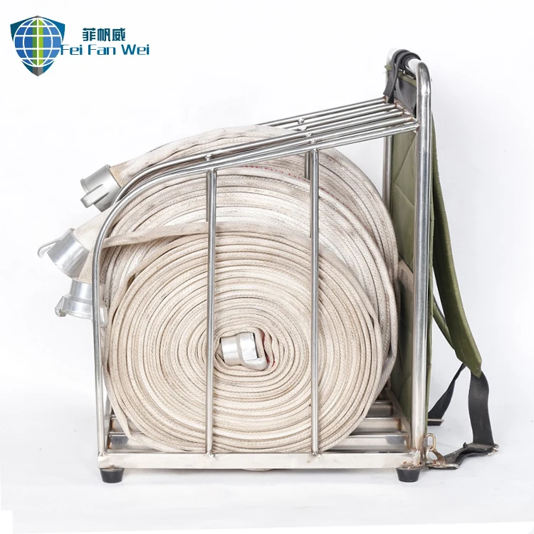 
Customizable Length High Strength Canvas For High Pressure Fire Hose Reel 