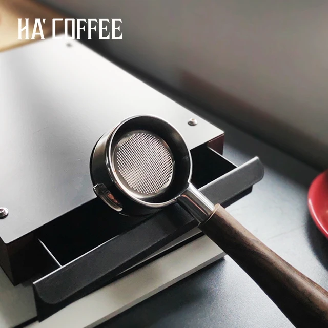 Оптовая продажа по заводской цене ящик для кофейных капсул из нержавеющей стали аксессуары бариста ореховая коробочка