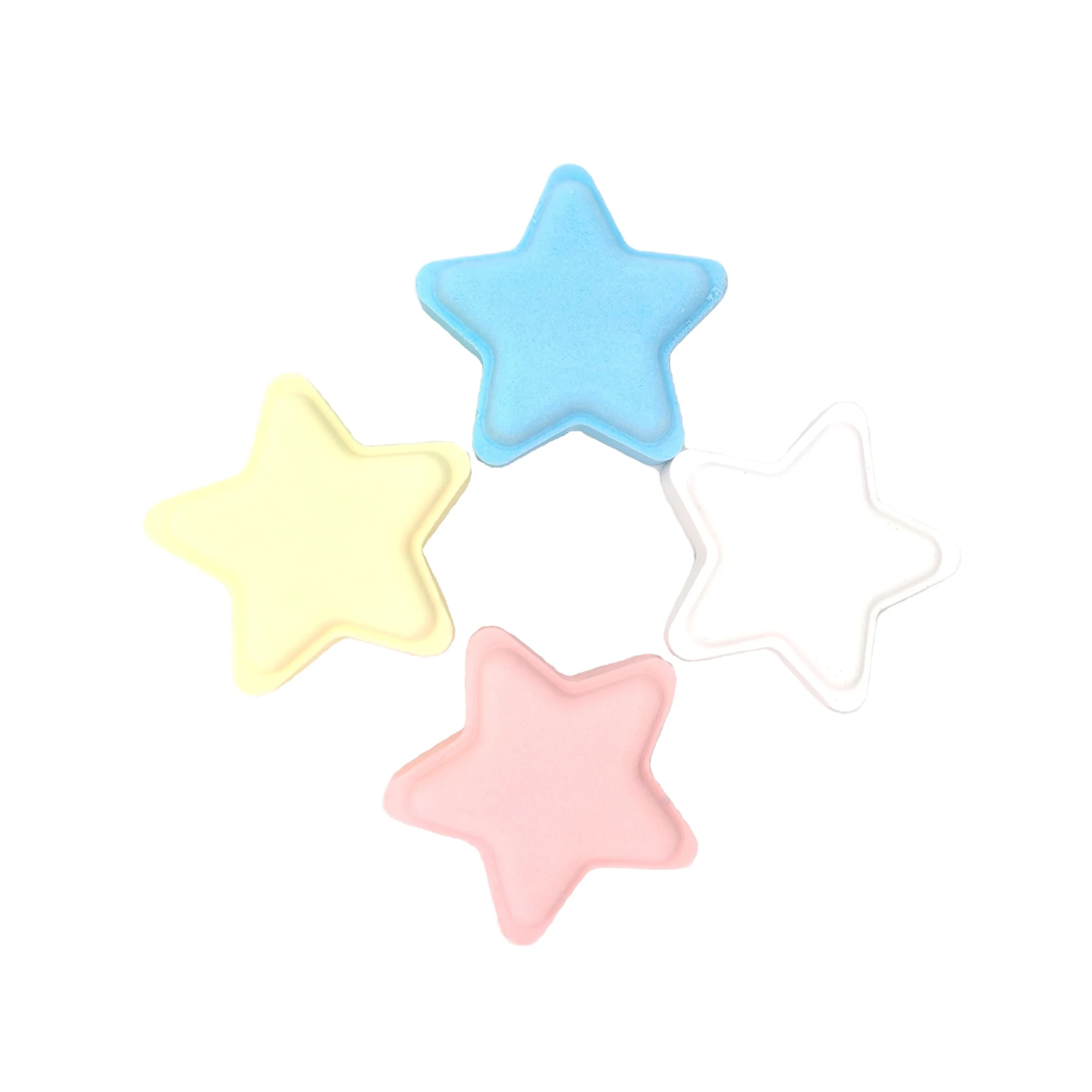 Wholesale star bath fizzers with private label for gift