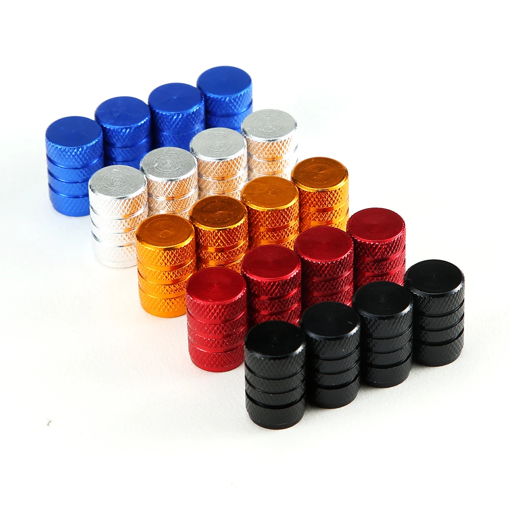 4pcs Universal Blue Car Truck Bike Tire air Valve Stem Caps car Tire air Valve Stem Caps Wheel Rims
