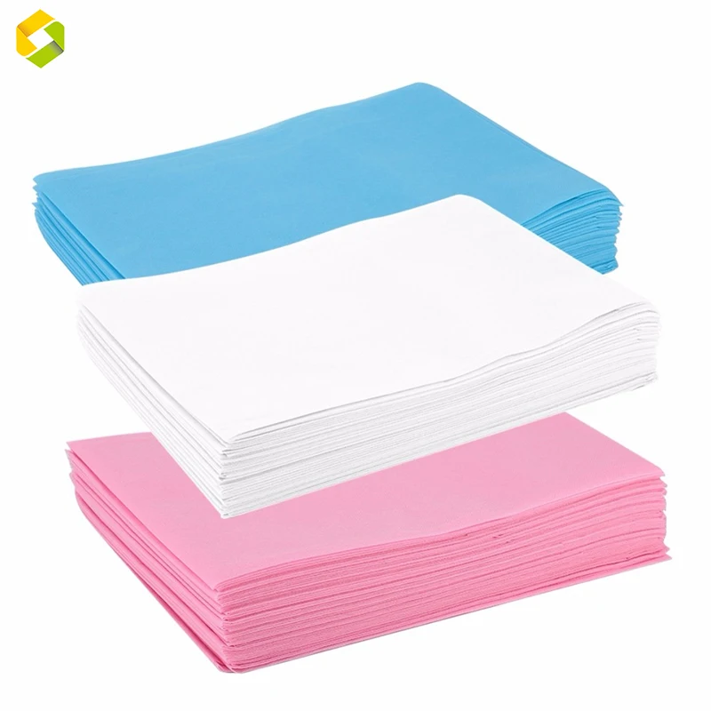 Spa disposable sheets roll examination paper sheets low price non-woven disposable beauty sheets roll