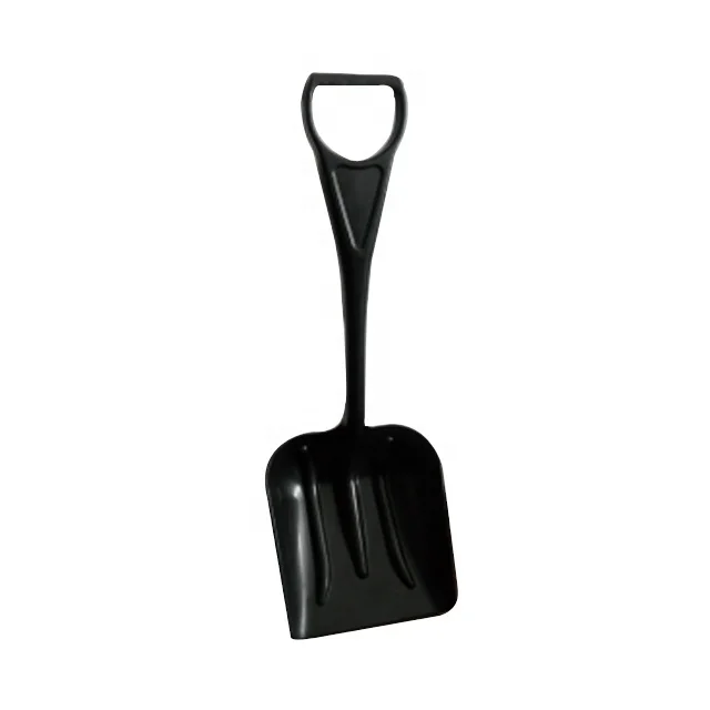 integrally  molded /Mould in one piece small plastic snow shovel