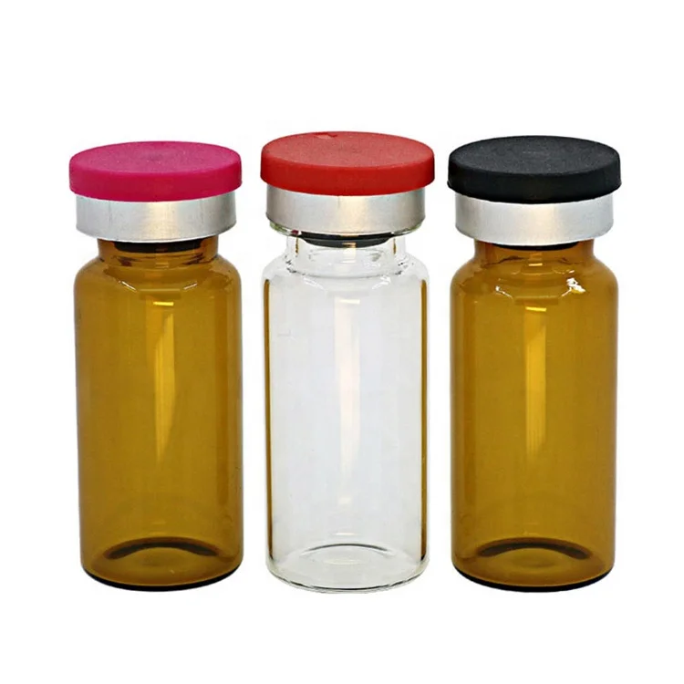 tubular empty steroid small vials medical injectable injection sterile 10ml vials for injection with flip tear off caps