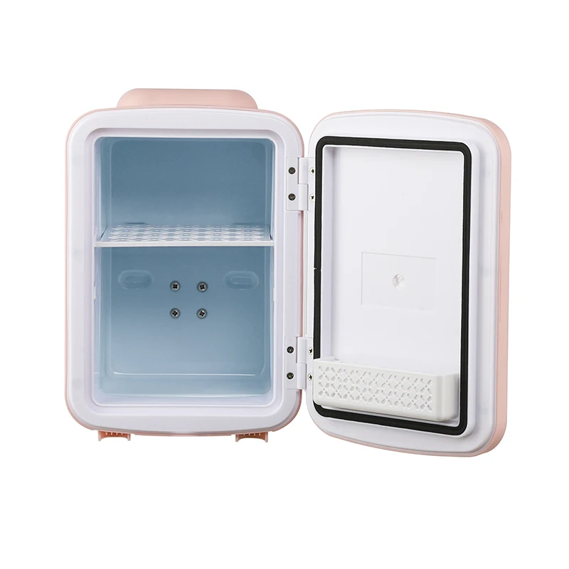 Custom 4L Compact Portable Car Fridge Hotel Outdoor Mini Car Fridge Drink Cooling Refrigerator Cool And Hot Fridge