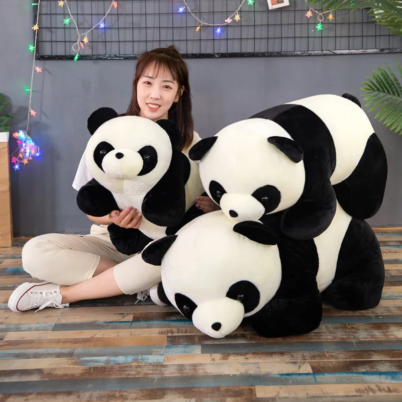 Cute giant good qualtity panda plush toys