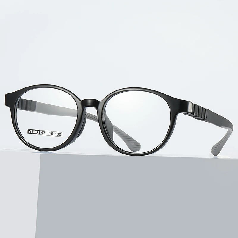 New 2023  kids tr90  silicon optical frames boys girls blue light blocking glasses
