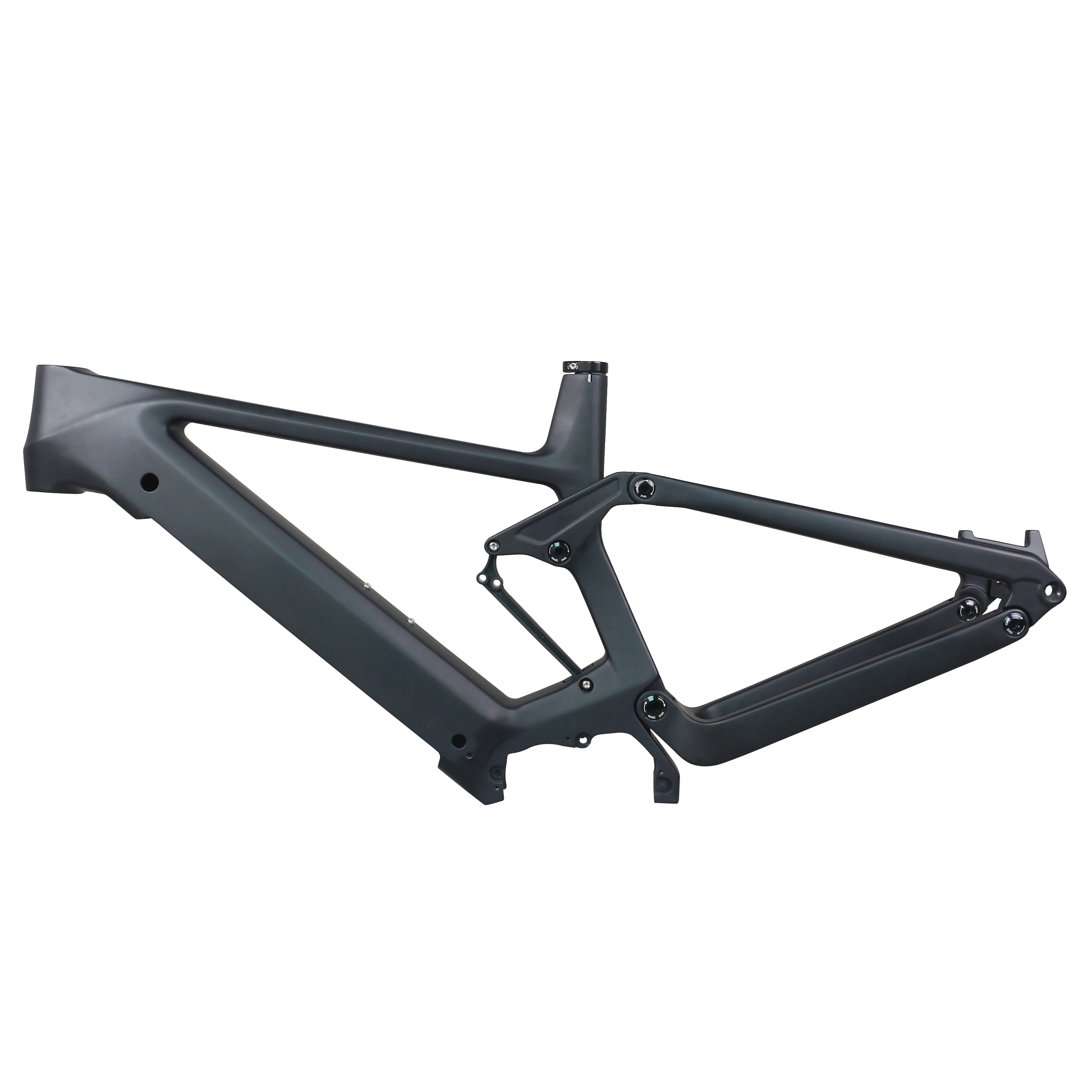 E-MTB Bike Carbon Frame E69 Compatible with Bafang M510 M500 M600 mid motor 250W 29er Suspension