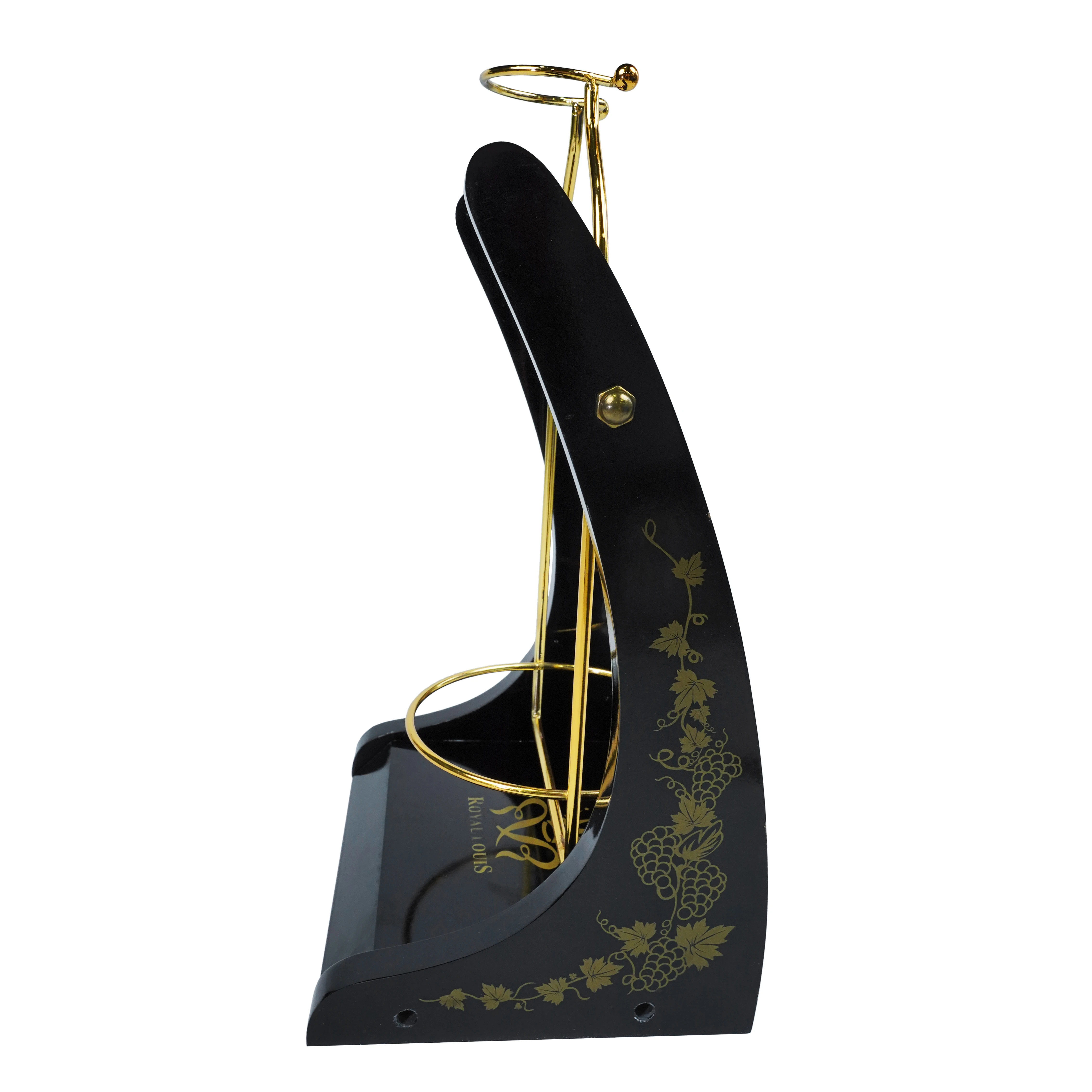 Hot sale Modern Simple gold metal small wine rack  metal and wood wine racks metal wine rack for Display