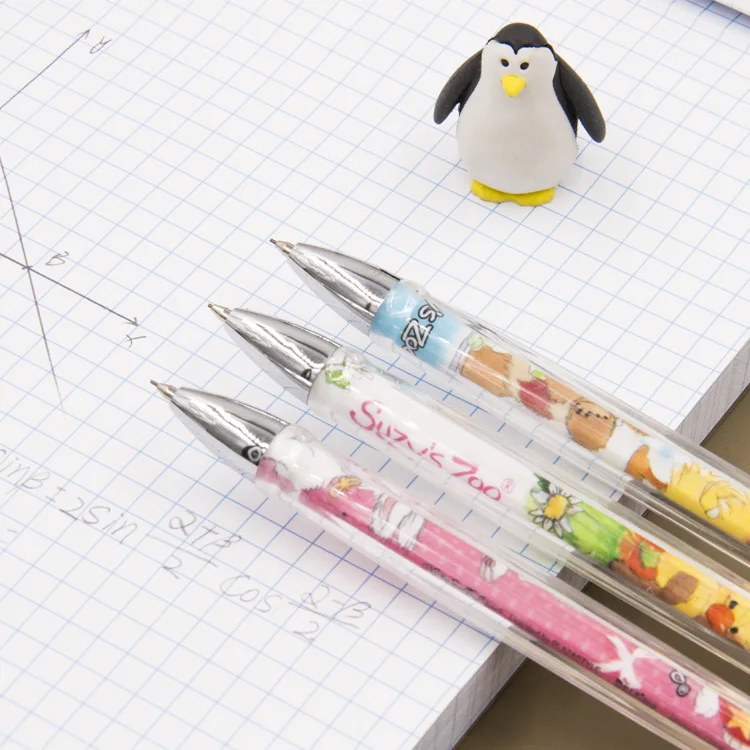 stationery Clicker 0.5/0.7 mm customized cute cartoon  mechanical pencil