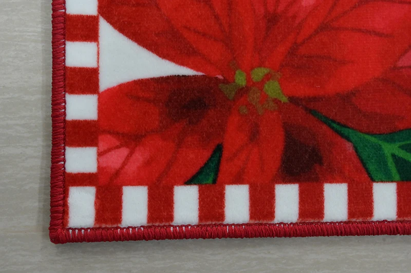 Christmas Rugs Printed Karpet Custom Carpets Kitchen Floor Mats For Living Room Runner Rugs