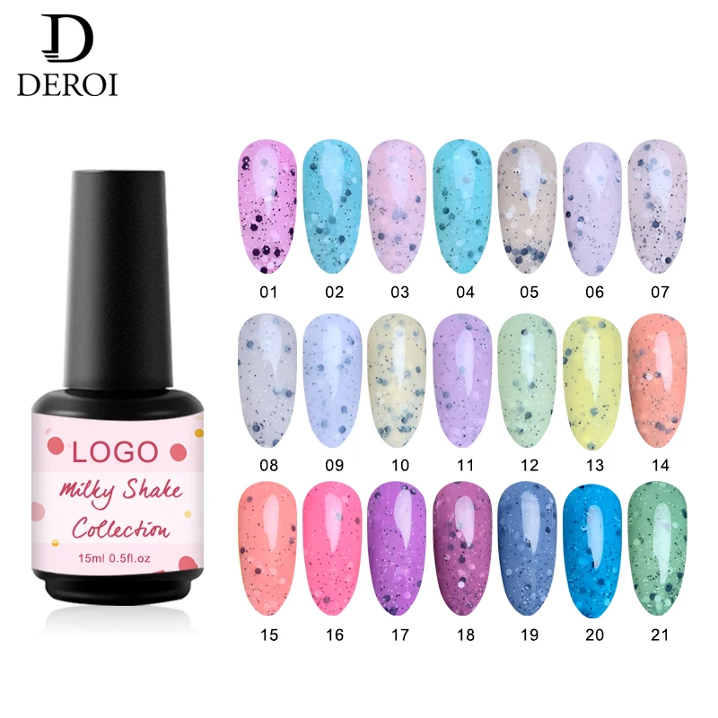 Deroi Cheap Price Gel Nail Polish Long Lasting Gel Polish Nail Art Products For Sell