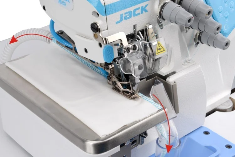 JACK C5S Overlock Stitching Machine Sewing machines for Garment of Shirt Pants Underwear