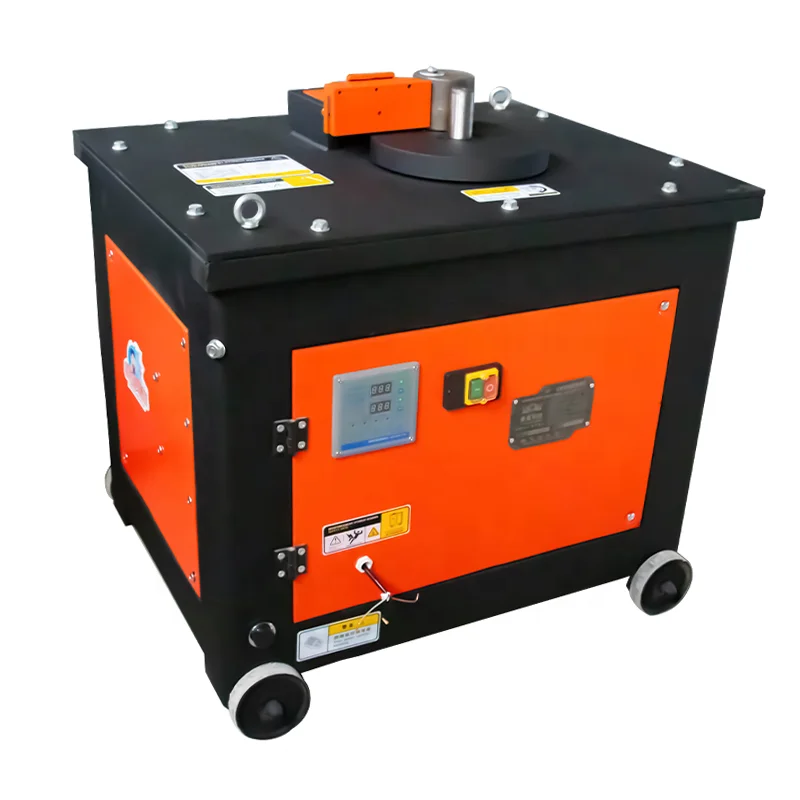 Manual Control 220V Single Phase Wrought Steel Bar Bender Spiral Iron Rod Bending Machine