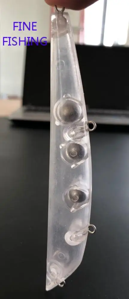 Unpainted fishing lure blank crankbait lure body 120MM 15.6G 349#