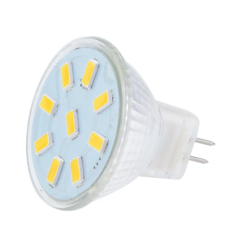 hot sale Warm Cool White MR11 LED Spotlight 5730SMD 9V-30V 2W 3W 5W Replacement for Halogen