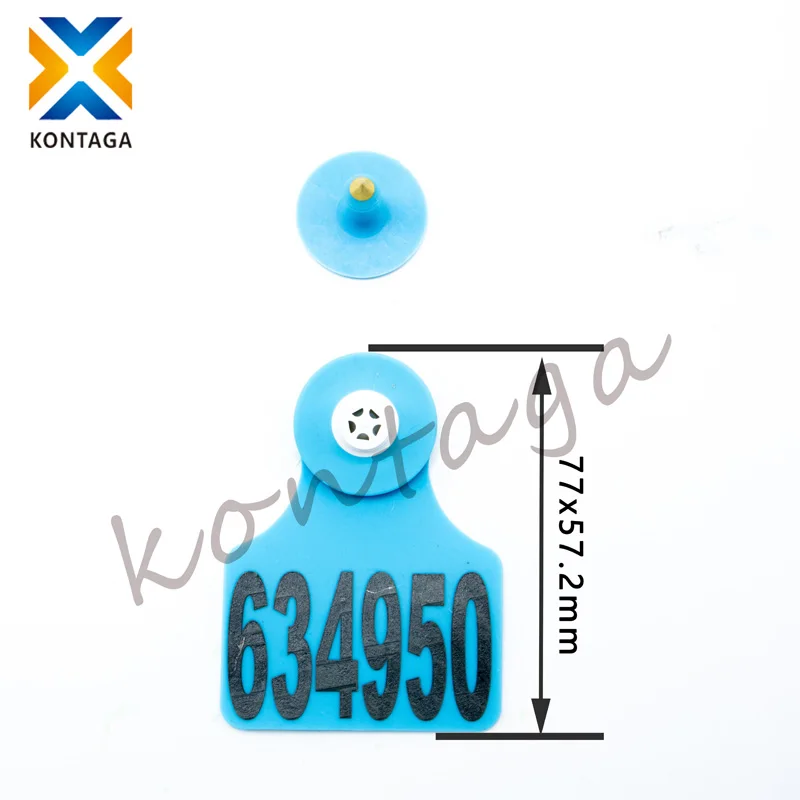 Rfid Fdx Animal Ear Tag Electronic Ear Tag 134.2khz Livestock Pig Sheep Cattle