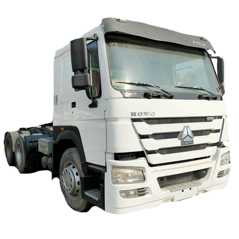 tractor truck SINOTRUK HOWO 6*4 375HP sino 10 tyres 50 ton tractor head trucks