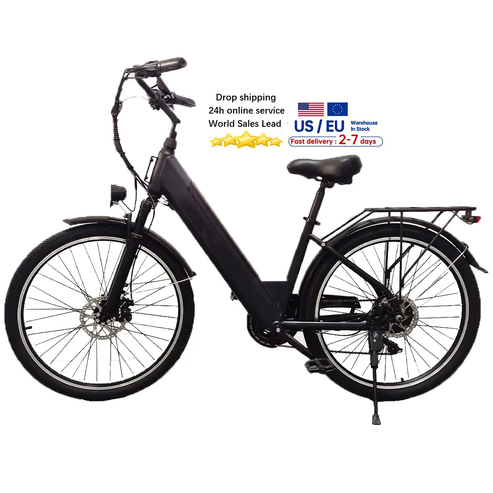 CS20 VOMO Skinny spining bike EU warehouse Factory Direct Price Step Through skinny Tire Ebike 250w Motor Ebike