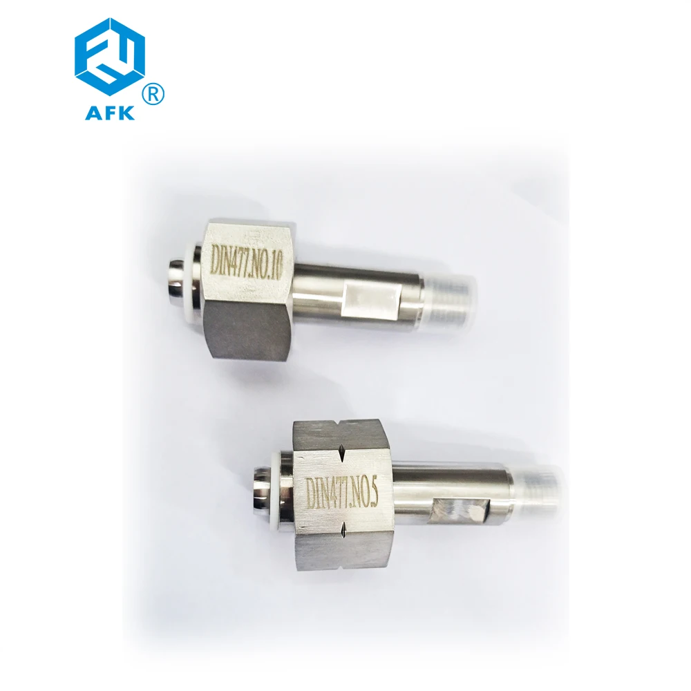 AFKLOK Stainless Steel Cylinder Coupling DIN477.NO1 NO5 NO6 NO8 NO9 NO10 1/4in Male NPT