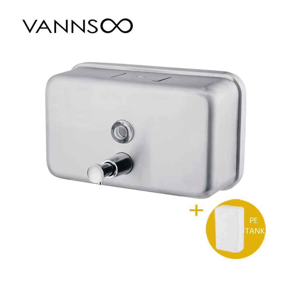 Liquid  Dispenser Elbow Press Soap Dispenser Stainless Steel Wall Mounted Sanitizer Dispenser