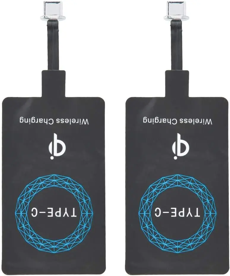 Magic Tag Type C Wireless Charging Receiver Chip Ultra Thin Wireless Charging Receptor Pad for Apple iphone Lightning