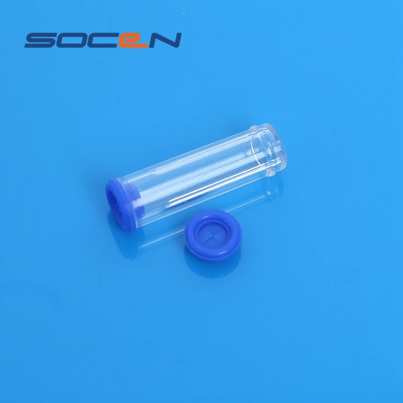 Manufacturers custom high-quality rubber silicone sealing sleeve medical grade injector silicone plug