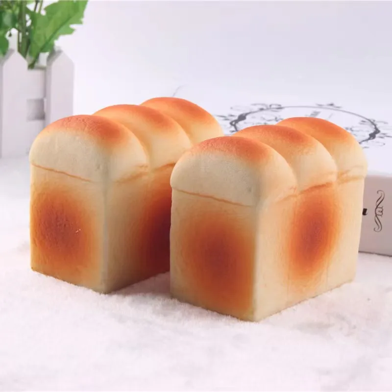Wholesale Eco Friendly Cute Long Bread Model Squishy Toy For Kids PU Promotional Gifts