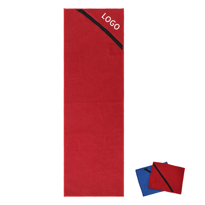 custom gym towel hooded gym towel sport gym towel with Triangle pocket