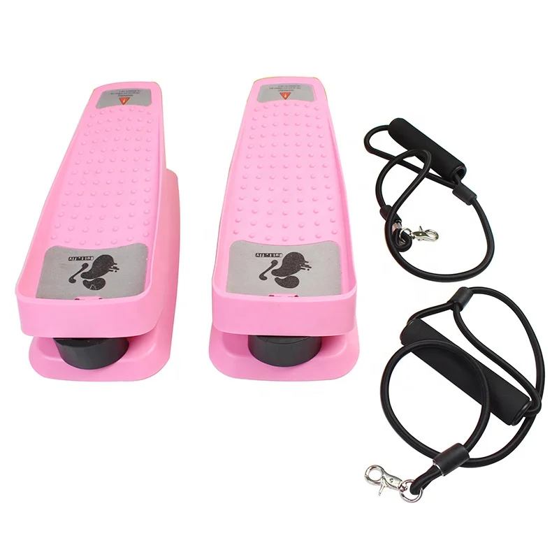 Fitness Equipment Exercise Machine Stepper Home Office Portable Gym Mini Non-Slip Pedals Twist