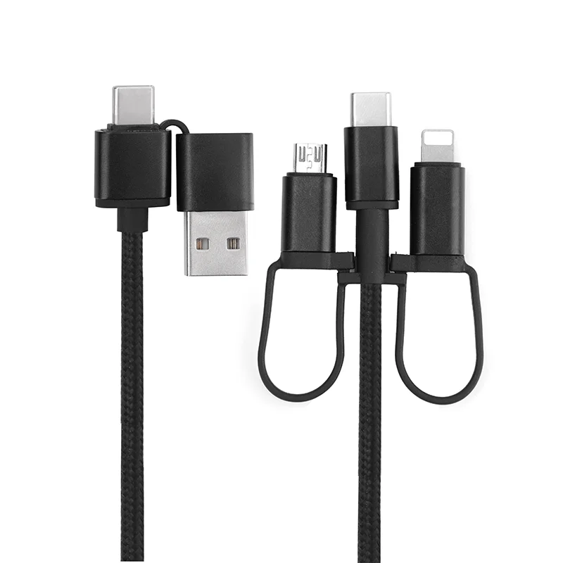 Многофункциональный кабель usb type-c для передачи данных, кабель для быстрой зарядки телефона, зарядное устройство 3 в 1, usb-кабель для iphone 12, зарядное устройство
