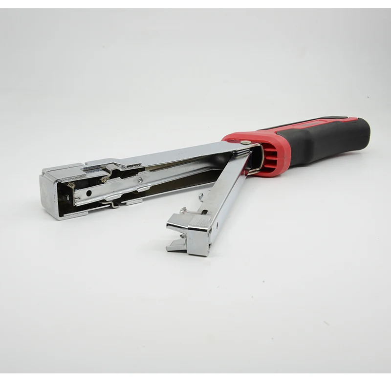 Factory OEM Heavy Duty Hammer Tacker, Chromed-Steel Manual Stapler with Sure-Grip Handle for Roofing, Insulation, and Upholstery