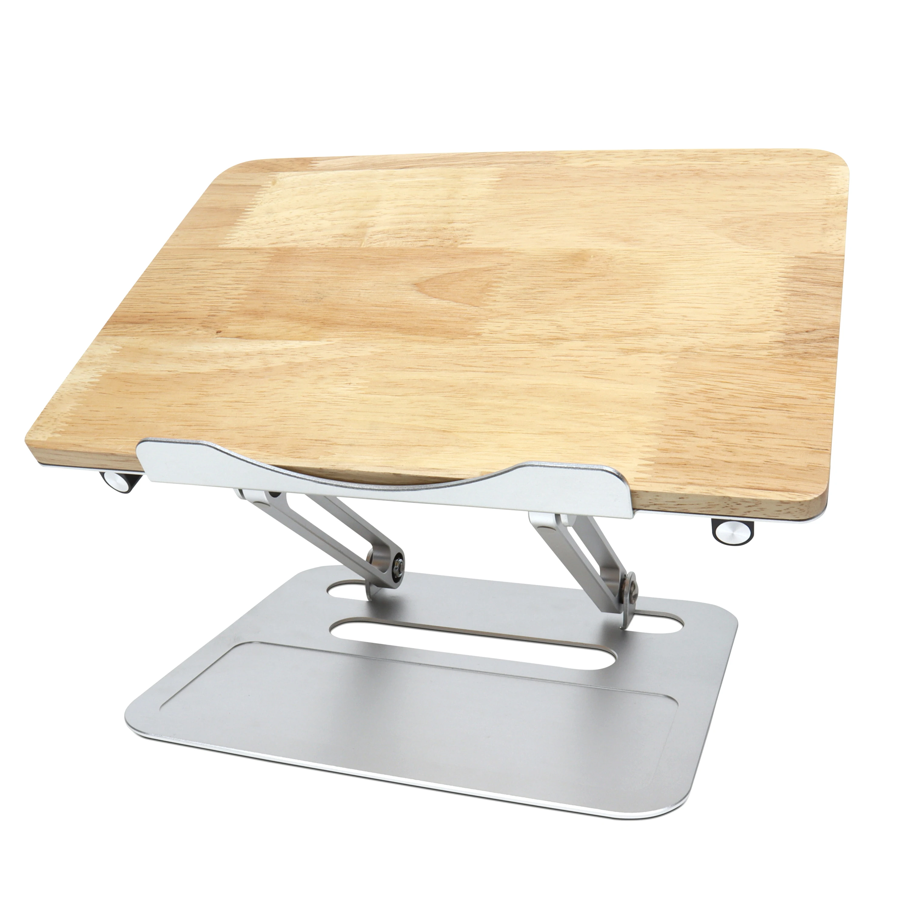 Экологичная деревянная настольная регулируемая стойка для чтения, легко носить с собой, подставка для чтения книг