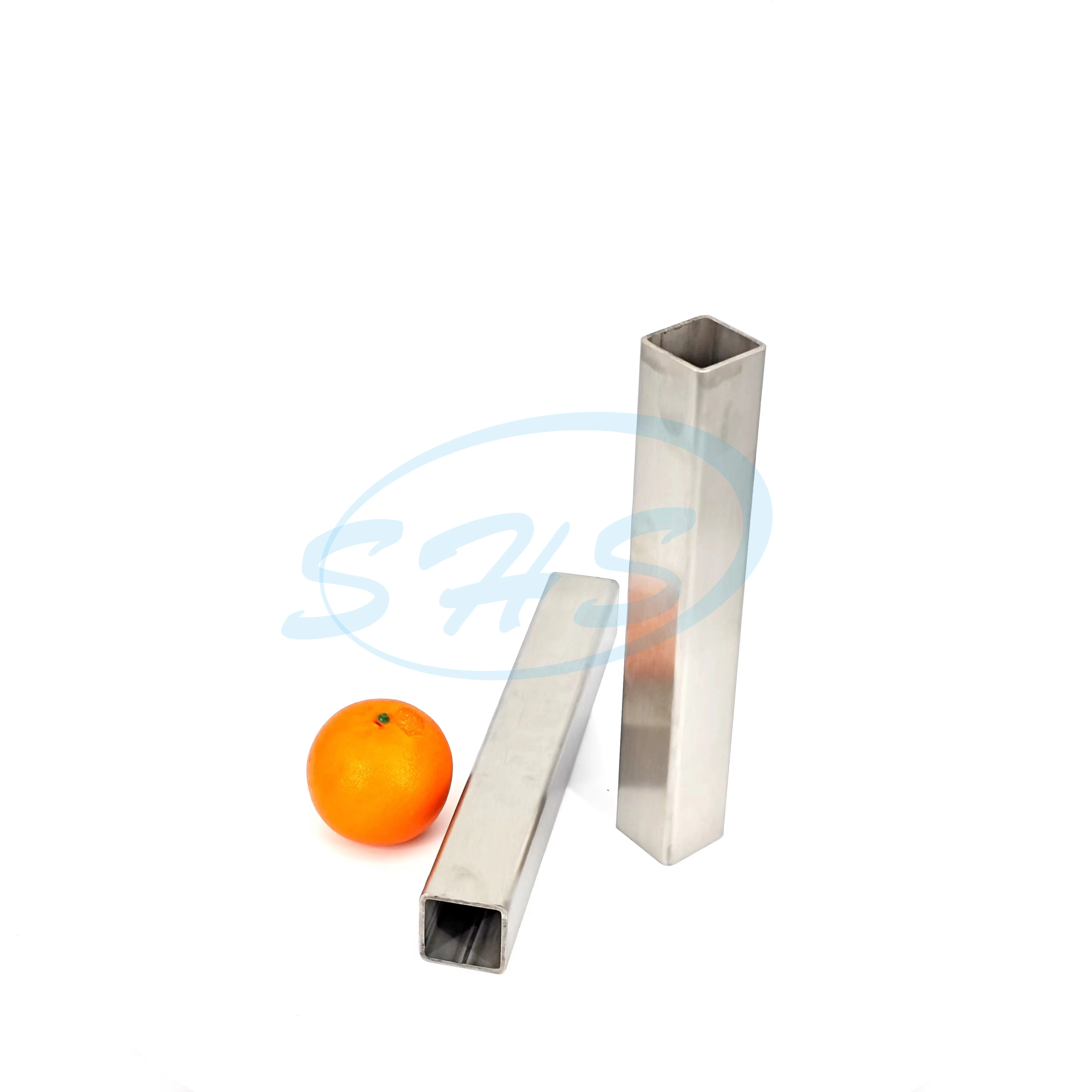 45*45*3.0 hairline surface AISI 201 304 316 inox square pipes hollow section stainless steel square tube for construction