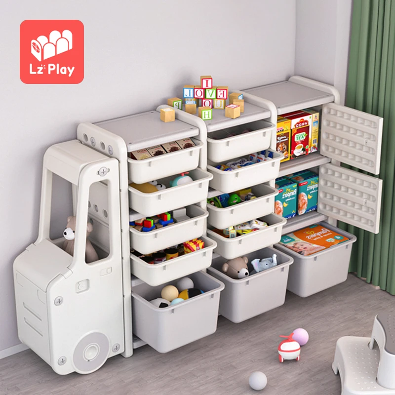 Lzplay 1 MOQ Factory Direct Sales E-commerce Hot Sell C-KC050 Kids Cabinet
