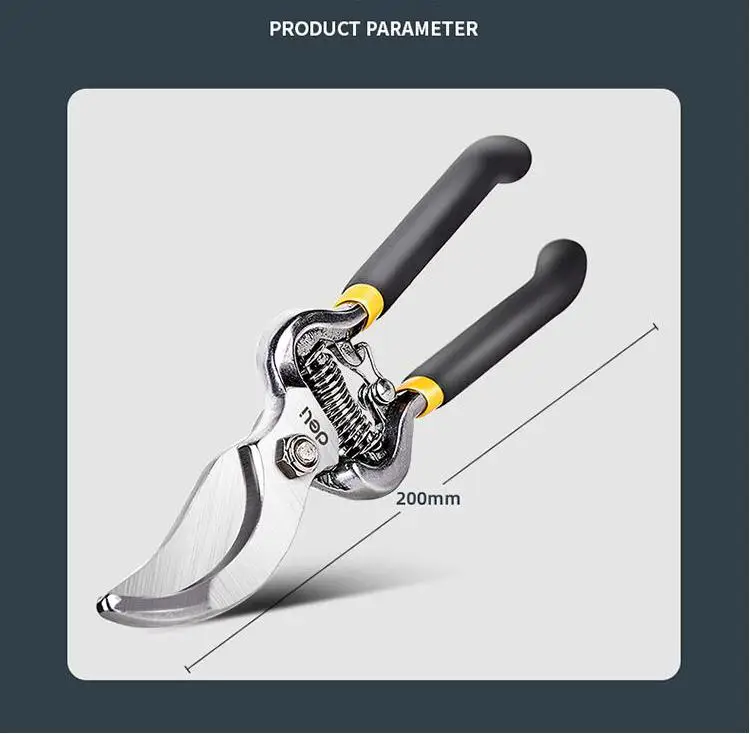 Hot Seller Gardening Shears heavy duty pruner Ergonomic Bypass Pruning Shears handle ideal hand tools