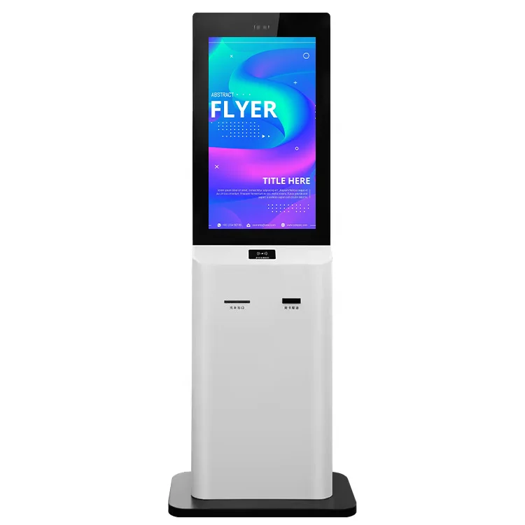 China Manufacturer OEM ODM Hotel Desktop Self Service Checkin Kiosk For Cinema