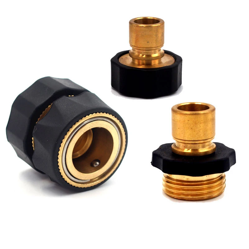 Brass Garden Hose Quick Connector For USA