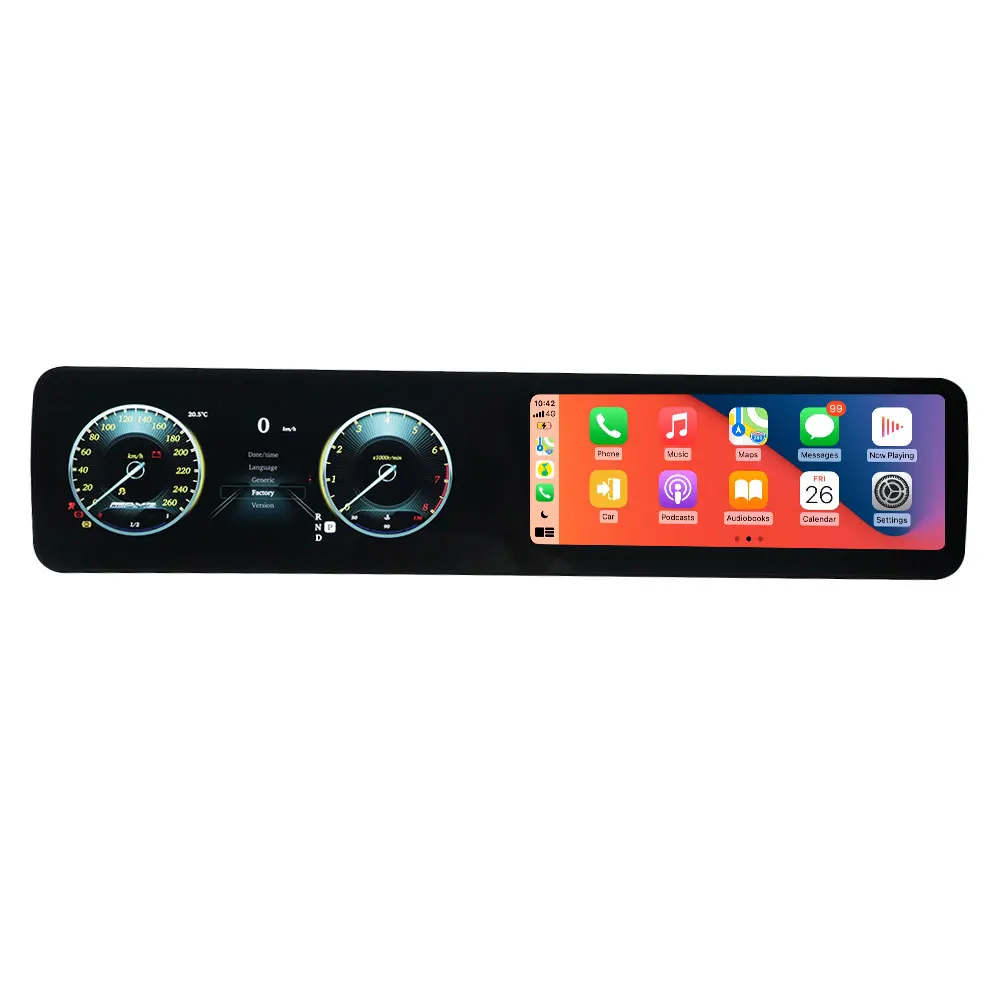 RHD Dual Car Digital Cruiser Speed For Mercedes-Benz S W221 2006-2013 Android 13 Auto Radio GPS Navigation Multimedia Player