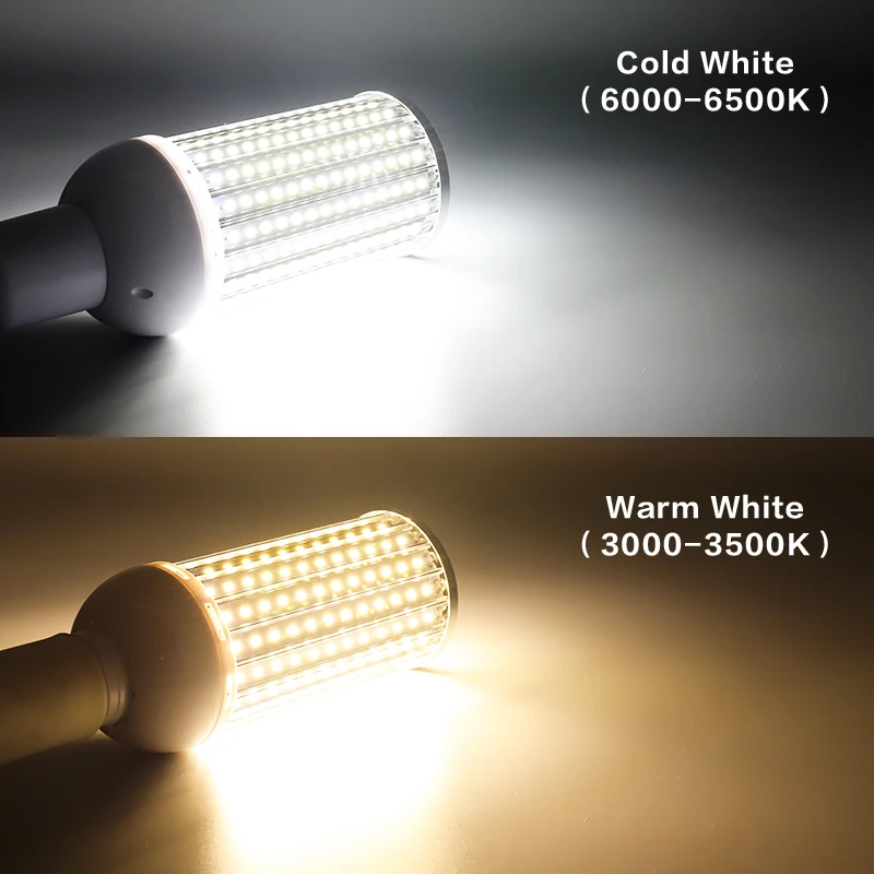 Aluminum Alloy Housing Street Lampada De E27 E40 Enclosed Fixture Lamp Retrofit Corn Light Bulb