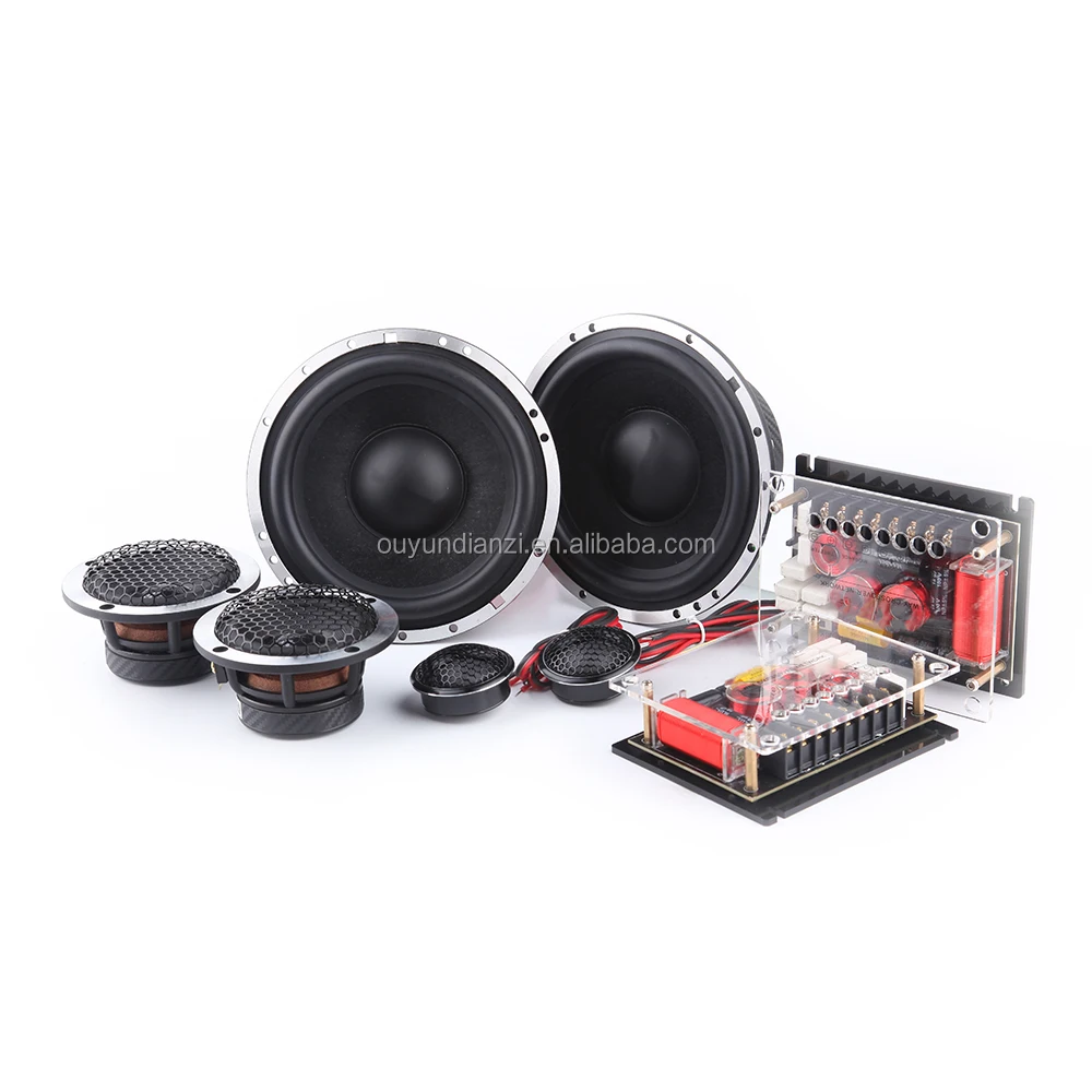 
OY-CM3651 6.5 inch audio speaker 3 way component car speaker set 